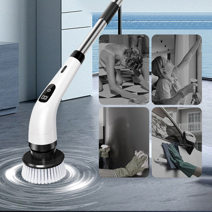 TurboScrub Brush — Effortless Deep Cleaning