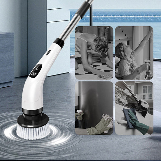 TurboScrub Brush — Effortless Deep Cleaning