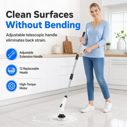 SpinScrub — Electric Spin Cleaning Brush | 50% OFF