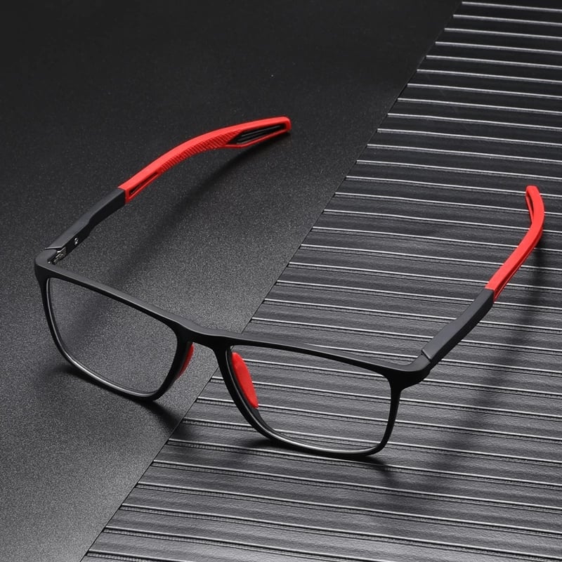 Glasses with gently progressive multifocal lenses – clear all-day comfort