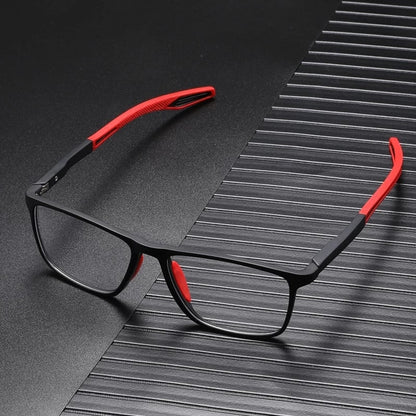 Glasses with gently progressive multifocal lenses – clear all-day comfort