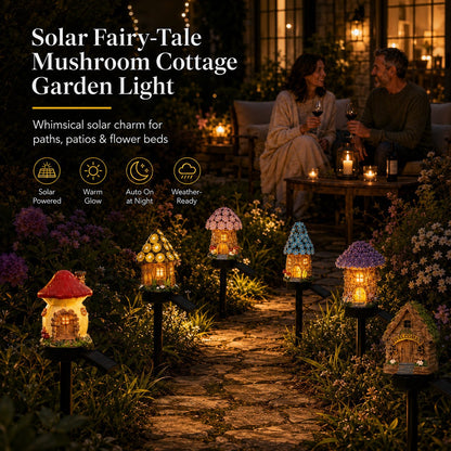 Enchanted Garden Lamps — Warm Glow, Pure Magic