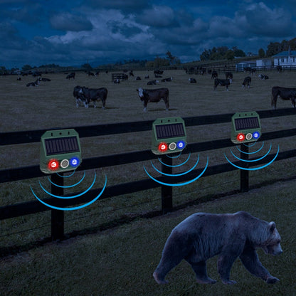 Animal protection device — Silent, solar-powered for peace