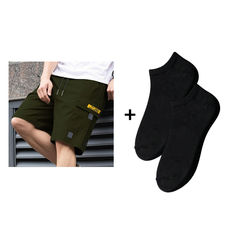 Max – Durable Cargo Shorts with Adjustable Fit
