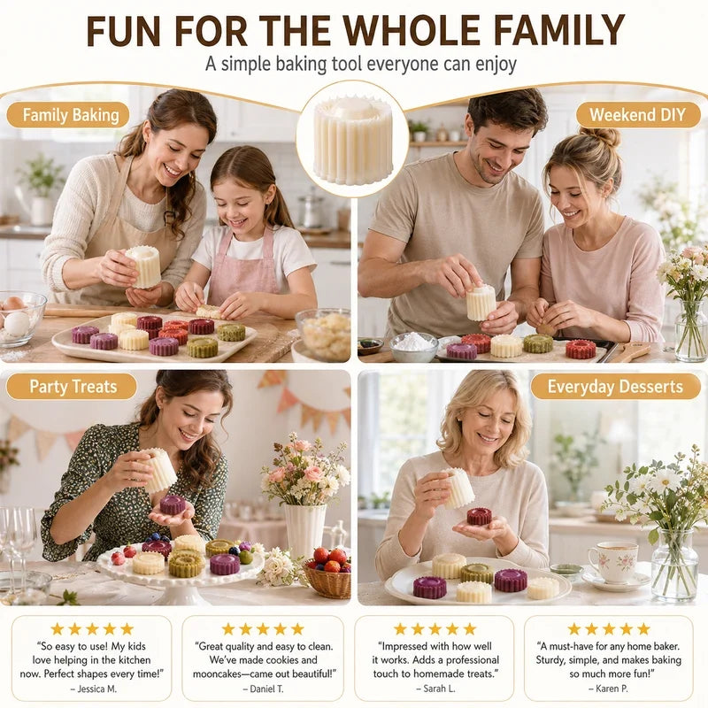 ChérieCraft Pastry Mold — Simple Elegance in Every Bake
