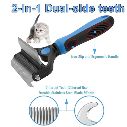 FurMender — Pet Dematting Brush | 1+1 FREE