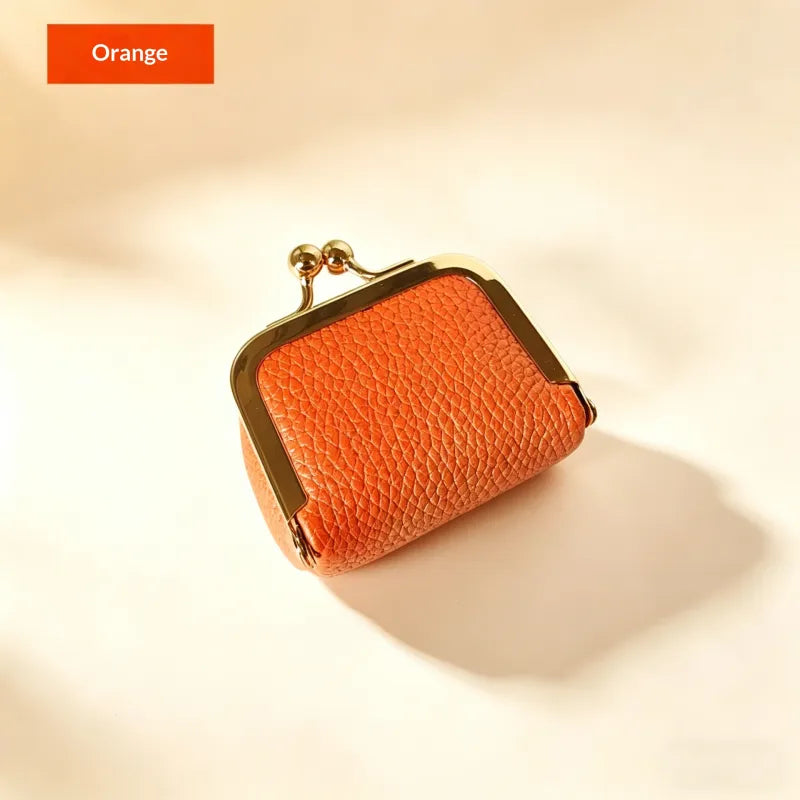 Genuine Pebble Grain Leather Treasure Box — Protects Precious Moments