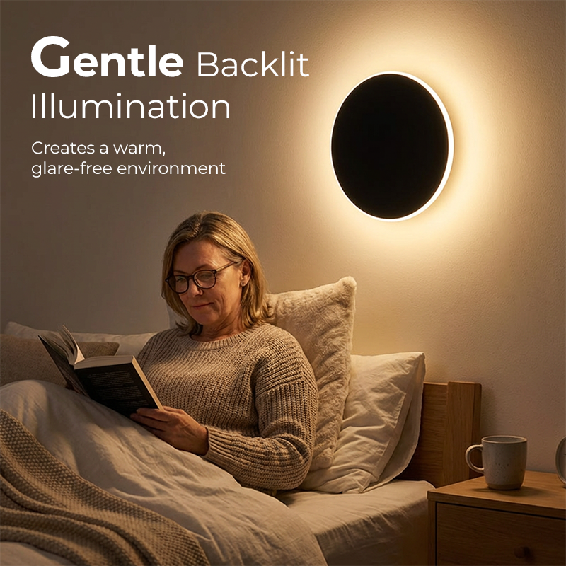 HaloLux LED Wall Light — Instant Ambient Lighting