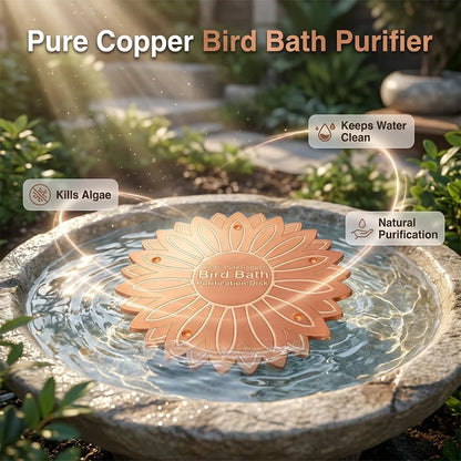 LumaPure Copper Disk — Pure Water, Happy Birds