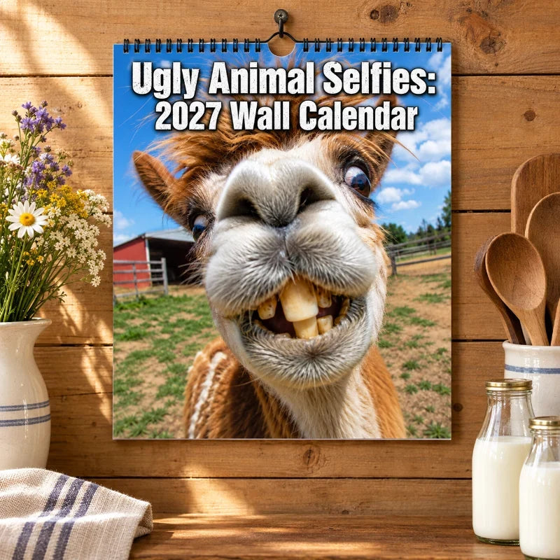 Animal Selfie Calendar — Brighten Days Instantly