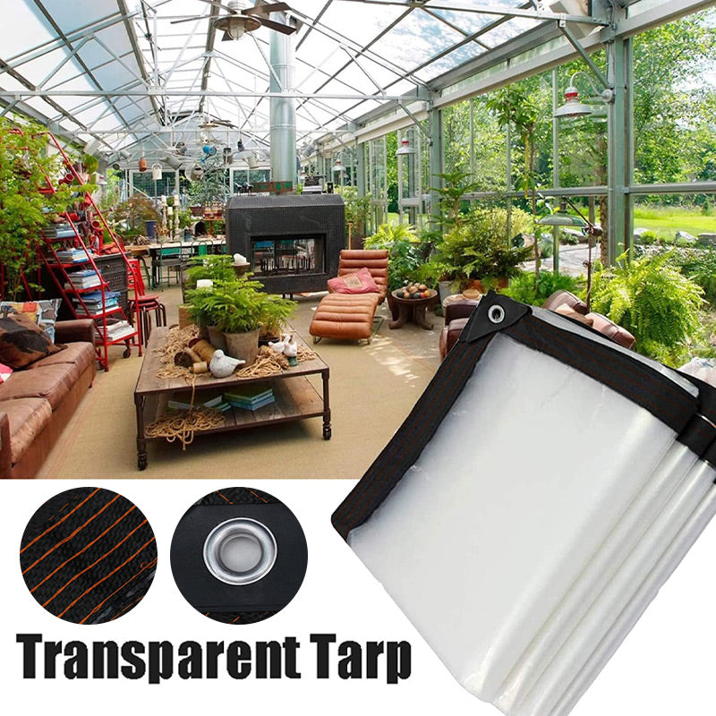 VitraGuard — Clear Protective Tarp | 50% OFF