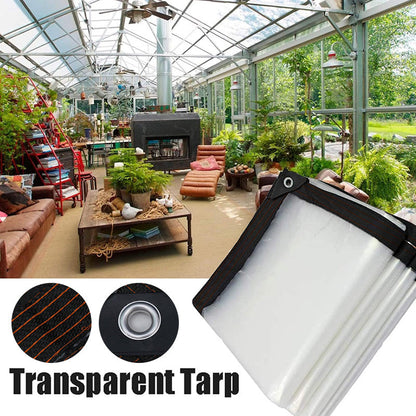 VitraGuard — Clear Protective Tarp | 50% OFF