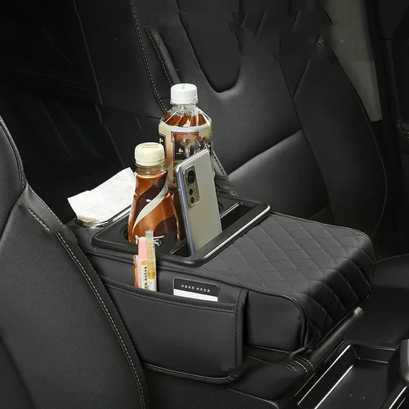 CruiseEase Memory Foam Armrest – Ultimate Comfort, Organized Ride