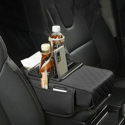 CruiseEase Memory Foam Armrest – Ultimate Comfort, Organized Ride