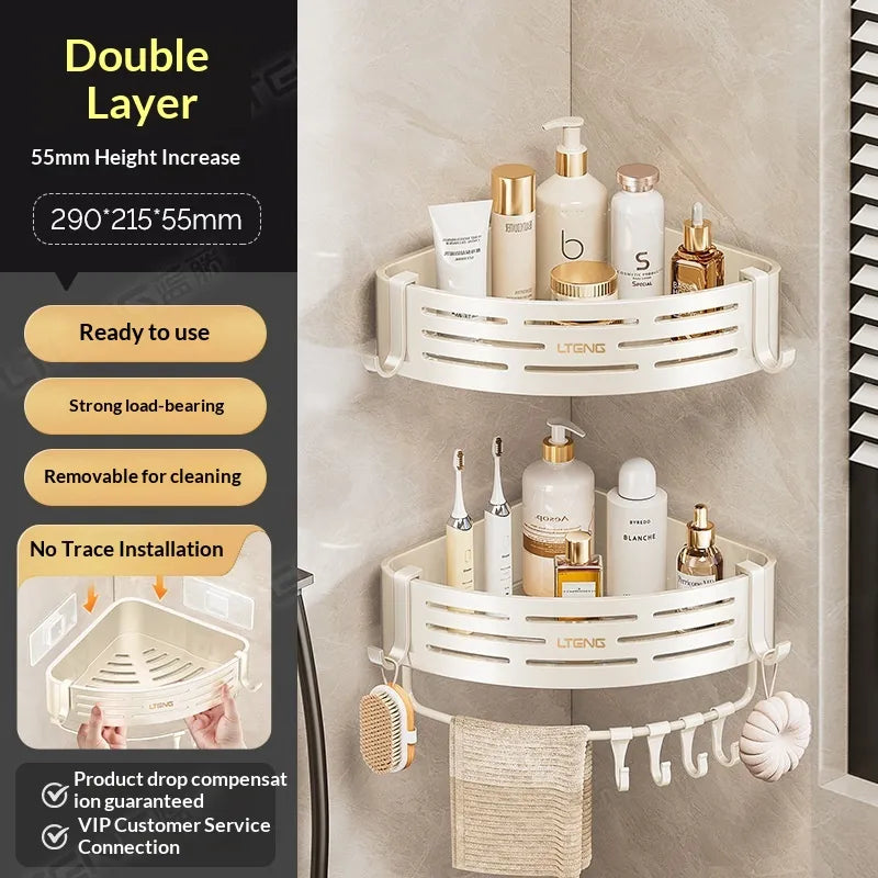 AquaNest Wall Organizer — Clutter-Free Shower Bliss