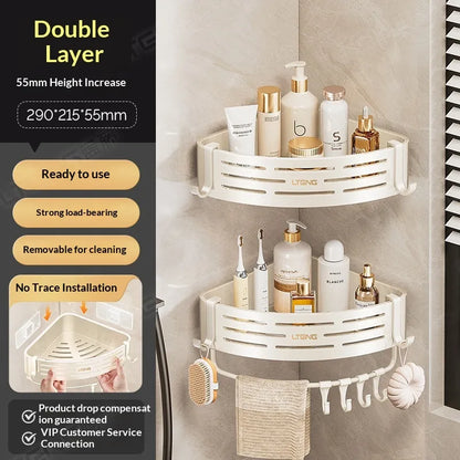 AquaNest Wall Organizer — Clutter-Free Shower Bliss