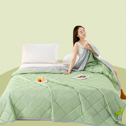 AeroChill Quilted Blanket — Sleep Cool. Wake Refreshed.