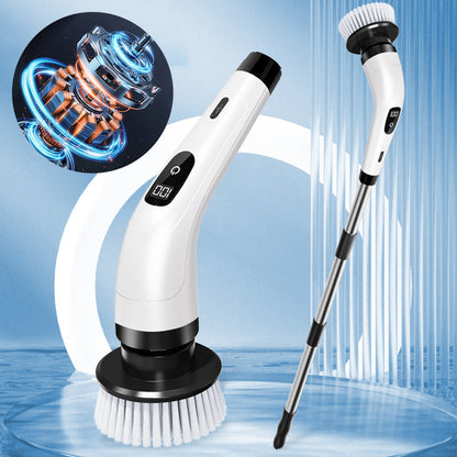 TurboScrub Brush — Effortless Deep Cleaning