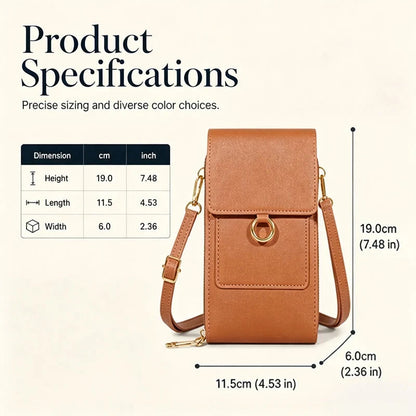 Rachel — Touchscreen Anti-Theft Shoulder Bag | 50% OFF