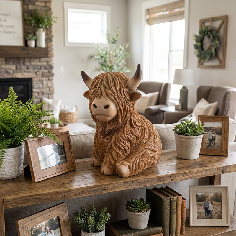 HearthGlow Night Lamp – Cozy Calm, Rustic Charm