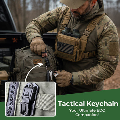 TitanLink — Locking Belt Key Clip | 1+1 FREE