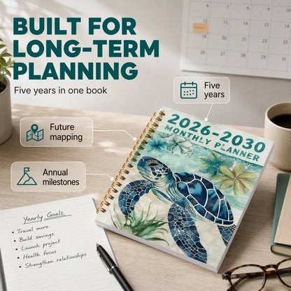 5 Year Planner — Master Tomorrow’s Success Today