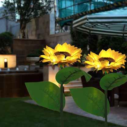 SunGlow — Solar Sunflower Lights | 50% OFF