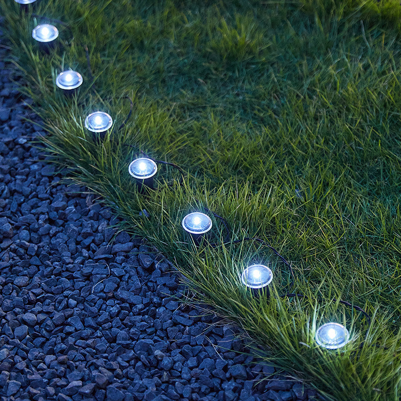 Solar-Powered Blue LED String Lights – Effortless Nights, Magical Glow