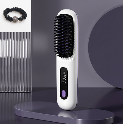 Sophia – Wireless Ceramic Hair Straightener for Frizz-Free Shine