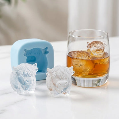 HighlandChill — Cow Ice Cube Mold | 1+1 FREE