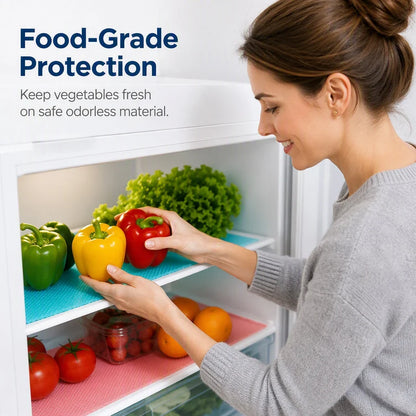 GlacierGuard — Waterproof Fridge Mats 4 pcs | 50% OFF