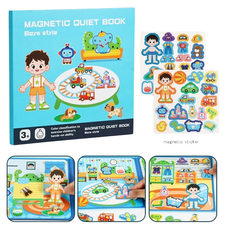 WonderTale Magnetic Book — Spark Joyful, Focused Play