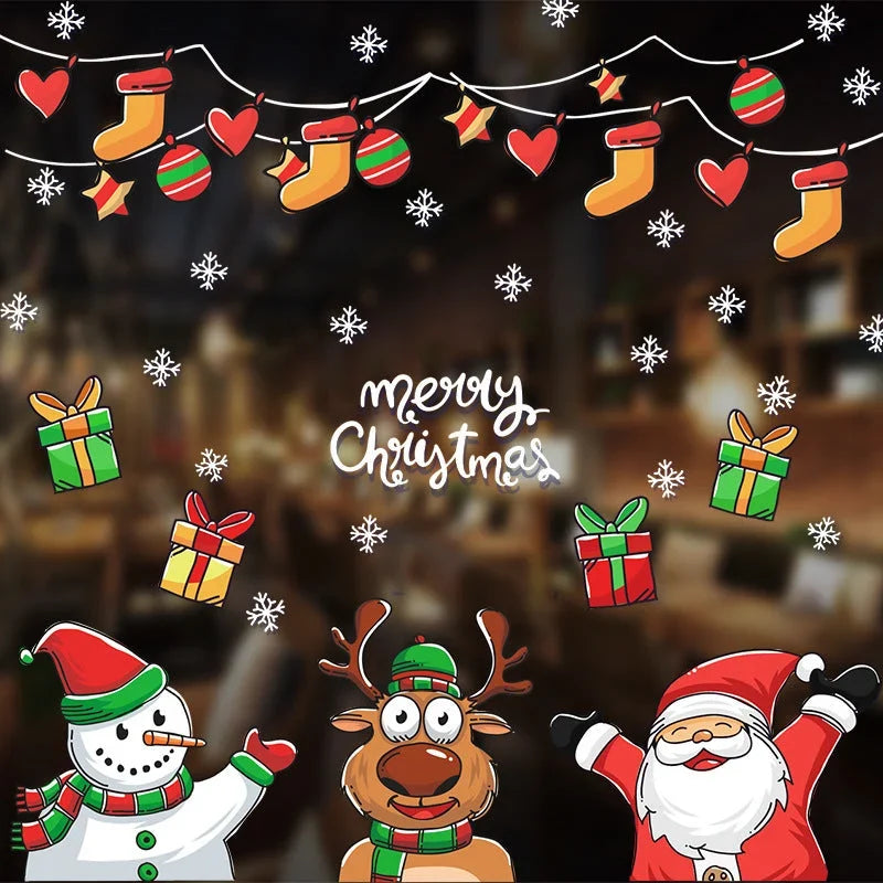 LumiFest Window Stickers — Spark Pure Holiday Joy