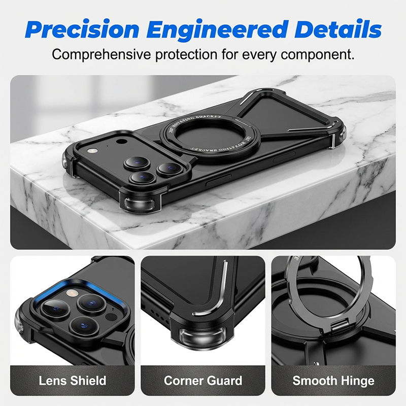 Case for Phone 17 Pro — Shockproof, Hands-Free Freedom