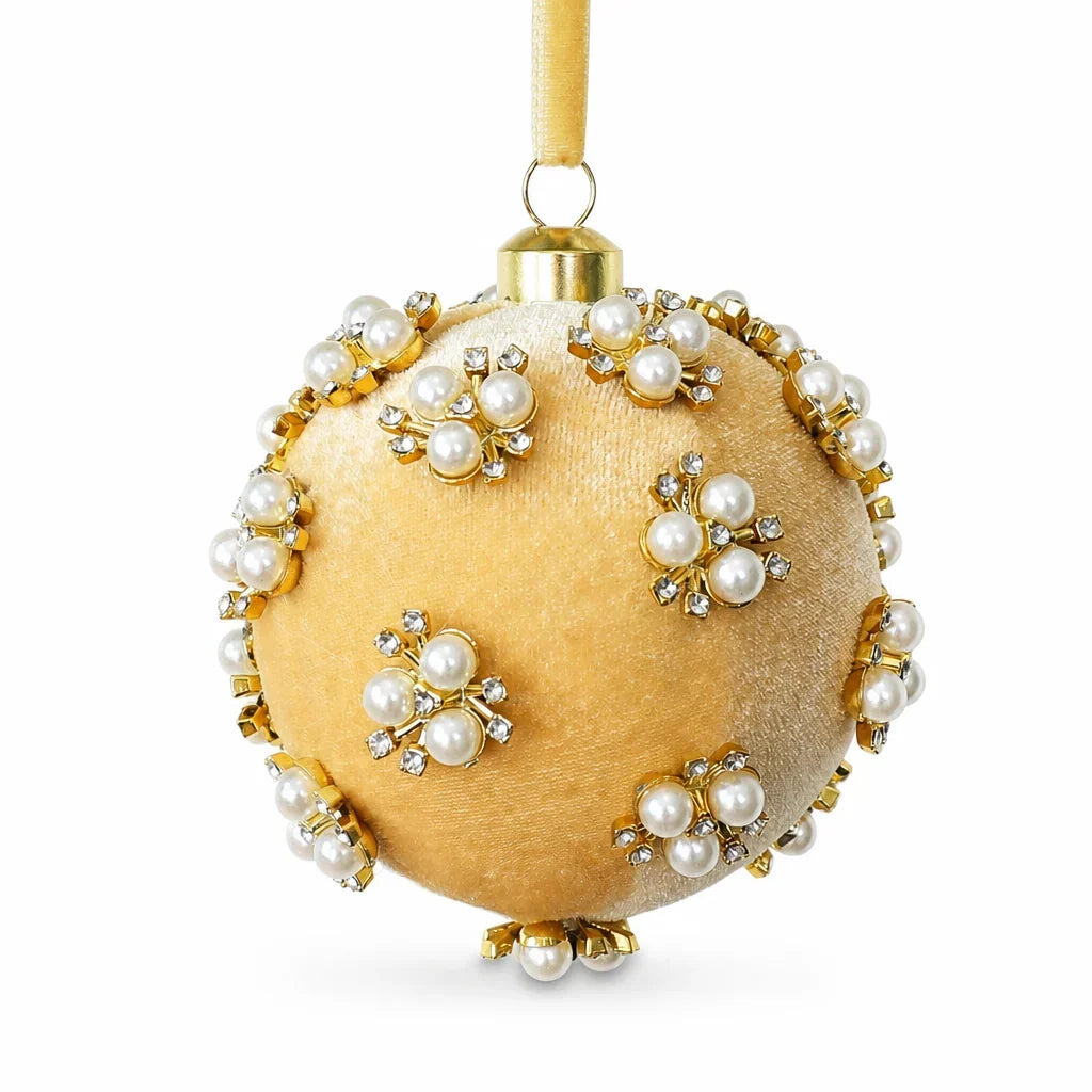 VelvetAura Ball Ornaments — Plush Holiday Luxury