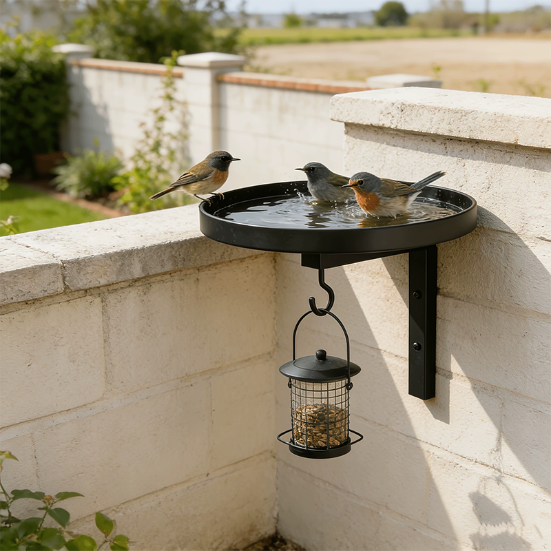 Wall-Mounted Bird Bath – Invite the Joy of Nature