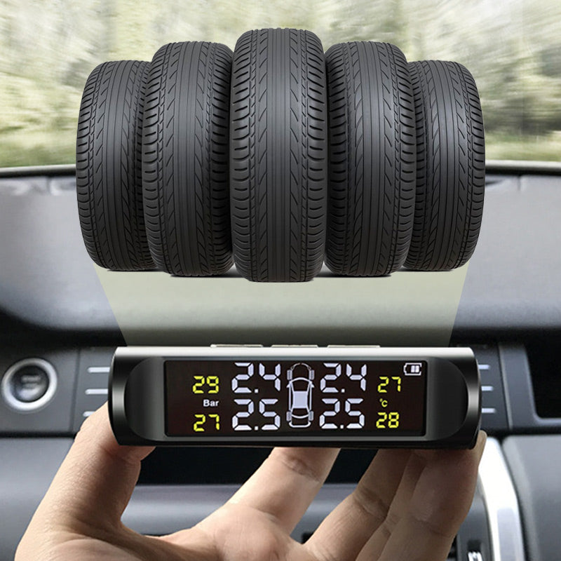 Solar-powered Tire Pressure Warning System – Safety You Can Trust