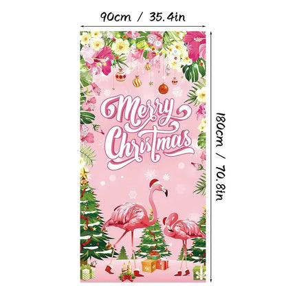 Holiday Door Cover — Instant Festive Joy