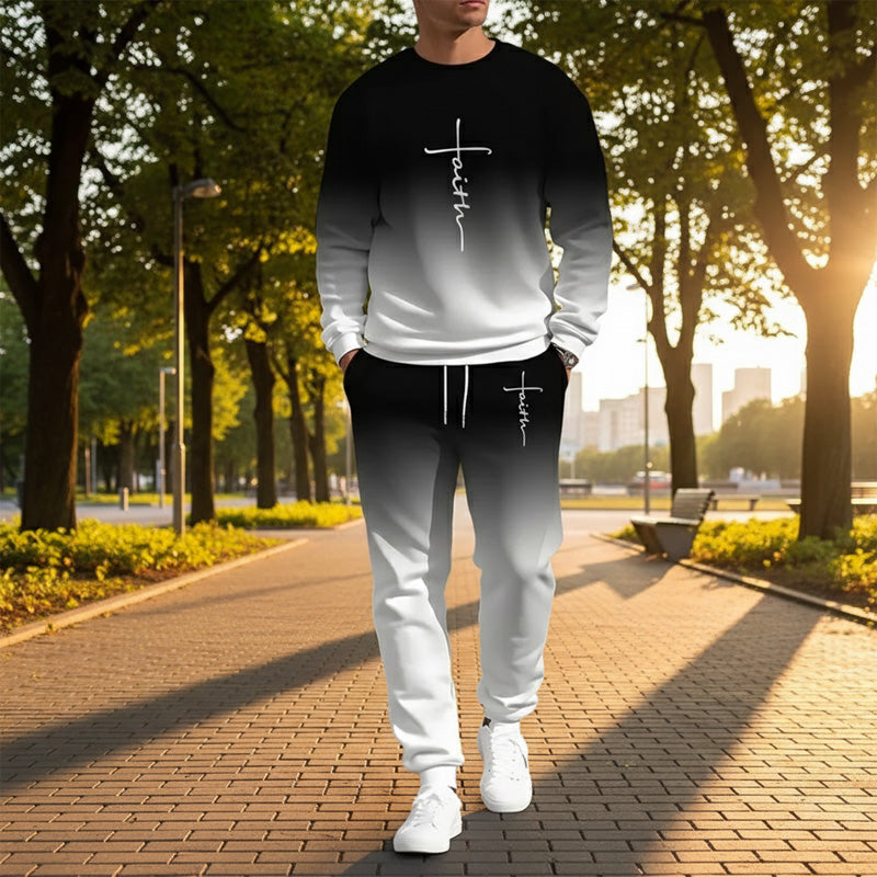 Nolan — Gradient Comfort Tracksuit | 50% OFF