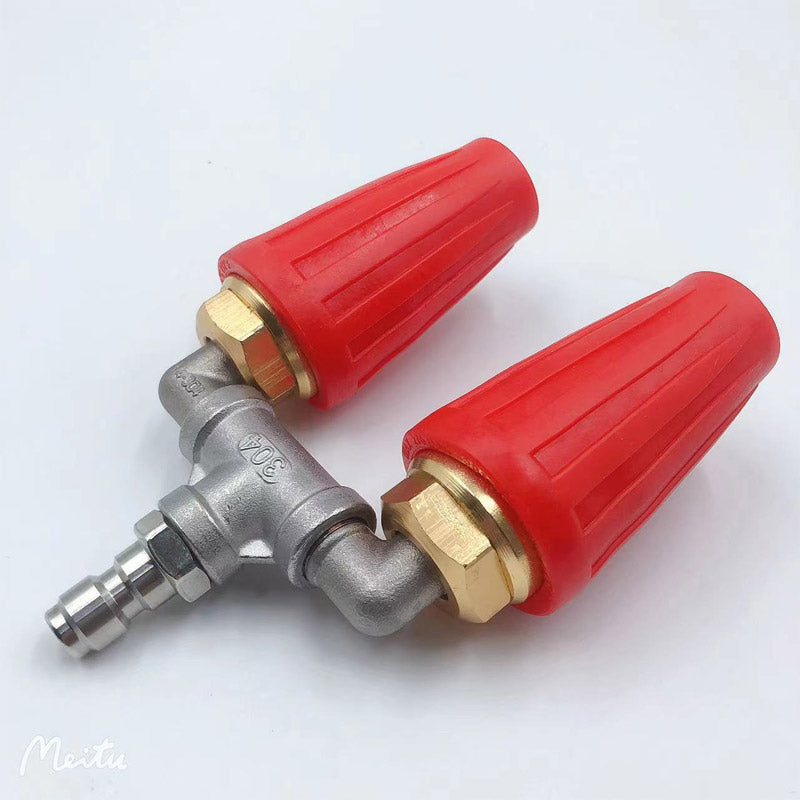 SwiftJet — Dual Turbo Nozzle | 50% OFF