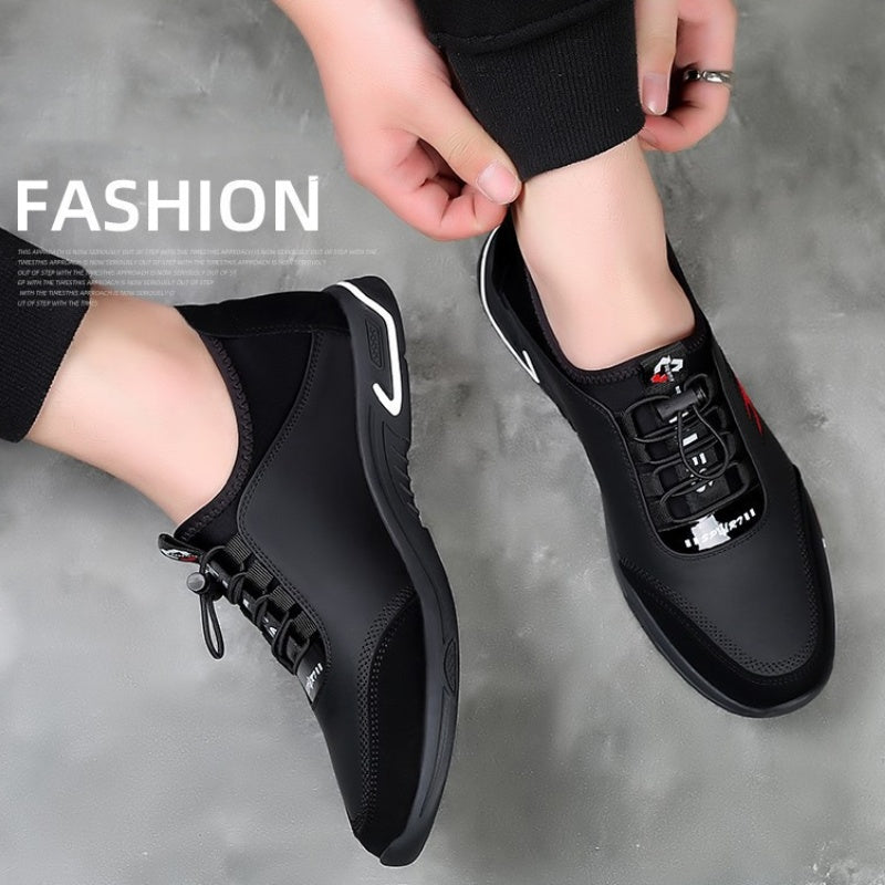 Heidi — Lightweight Breathable Men's PU Leather Shoes