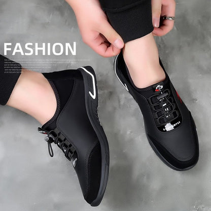 Heidi — Lightweight Breathable Men's PU Leather Shoes