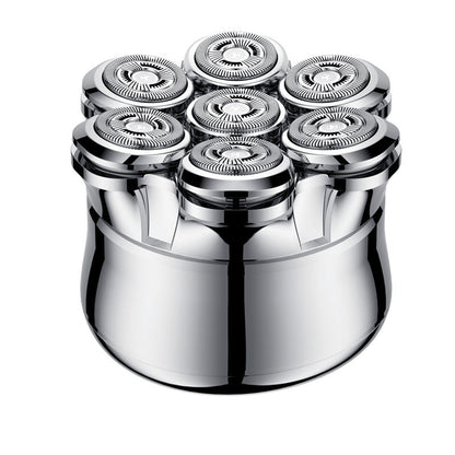 AquaGlide Pro 7-Head Rotary Shaver — Effortless Smooth Confidence