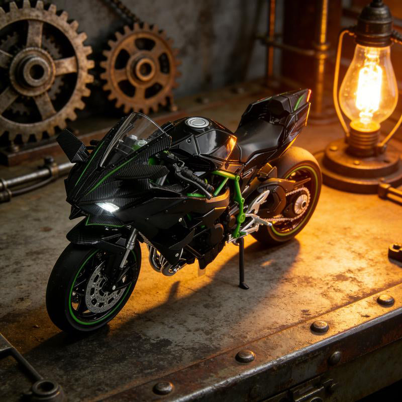 IronVibe Motorcycle in 1:12 Scale — Experience Captivating Realism