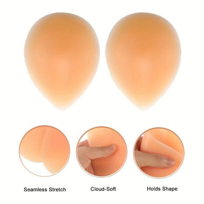 CurveLuxe Silicone Pads — Effortlessly Boost Your Confidence