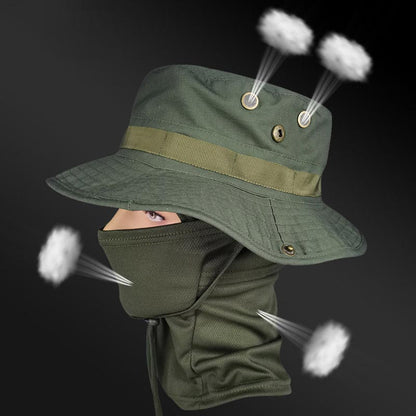 Lena – Lightweight Sun Protection Hat and Scarf Combination