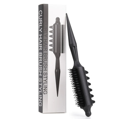 CurlCraft Define EdgeLift Brush — Effortless Soft Curl Confidence
