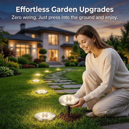 LumaVibe — Solar Garden Lights Set | 1+1 FREE