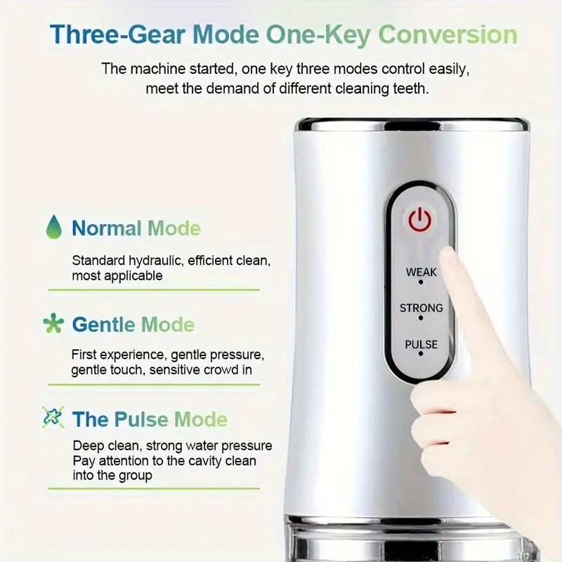 HydraPearl — Portable Water Flosser | 50% OFF