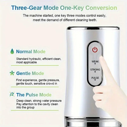 HydraPearl — Portable Water Flosser | 50% OFF